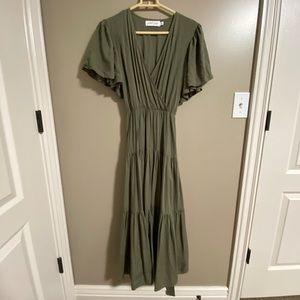 PETAL & PUP MIDI DRESS